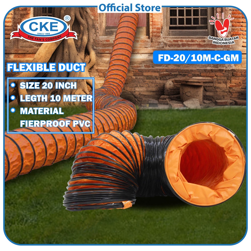 Flexible Duct CKE 20 Inch 10 Meter FD-20/10M-C-GM Duct Hose