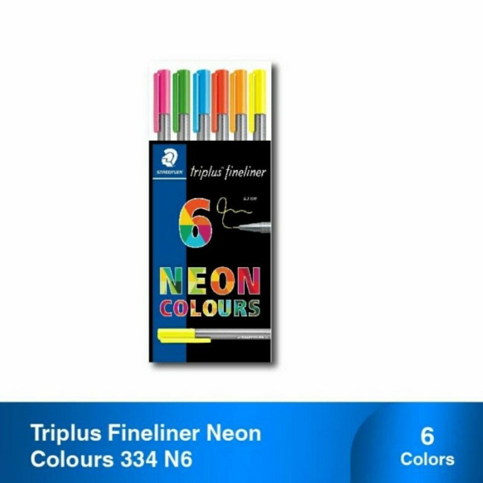 

Staedtler Triplus Fineliner Neon Colours 334 N6