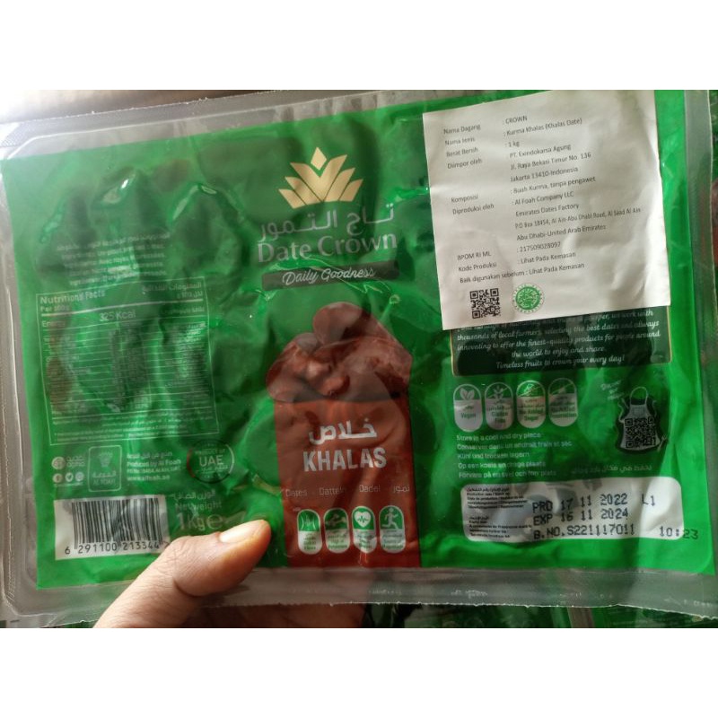 

Kurma vakum thermo 1 kg manis, enak ekp terbaru 2024