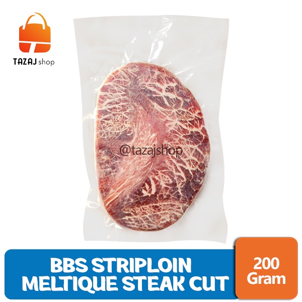 

BBS Daging Sapi Striploin 200gr - Meltique Steak Cut