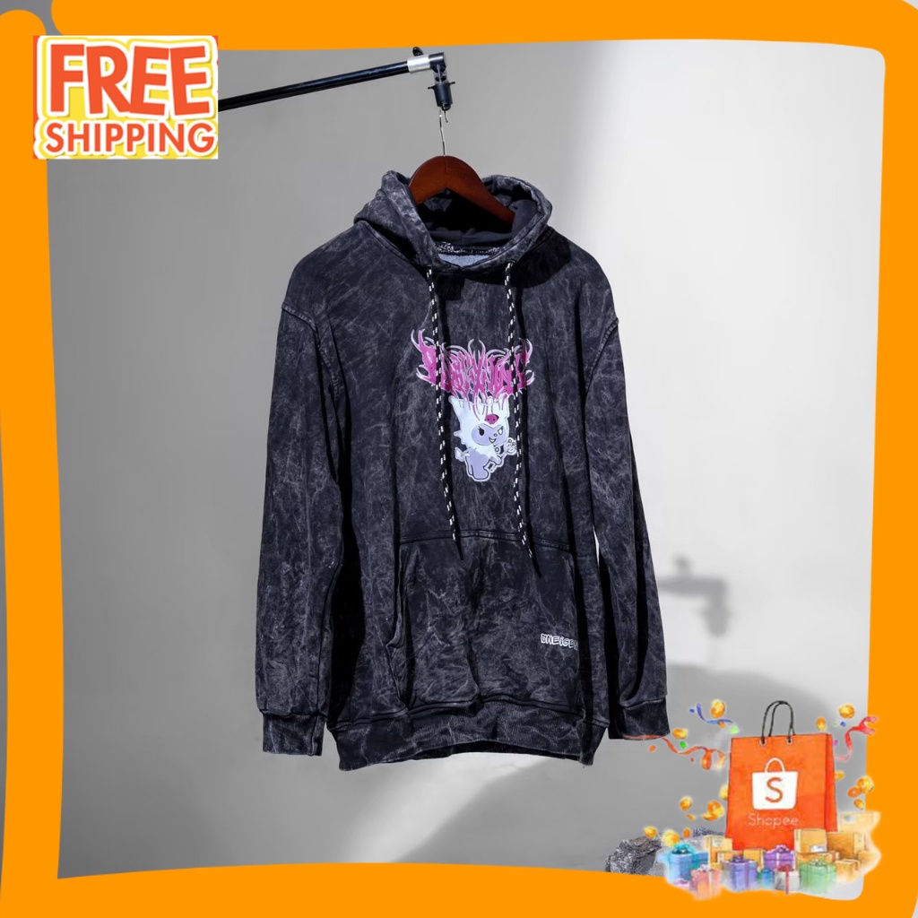 HOODIE CASUAL UNISEX POLOS MOTIF/ Hoodie Pria- Jaket Sweater Pria Washing- Hoodie Pria Distro Tebal-