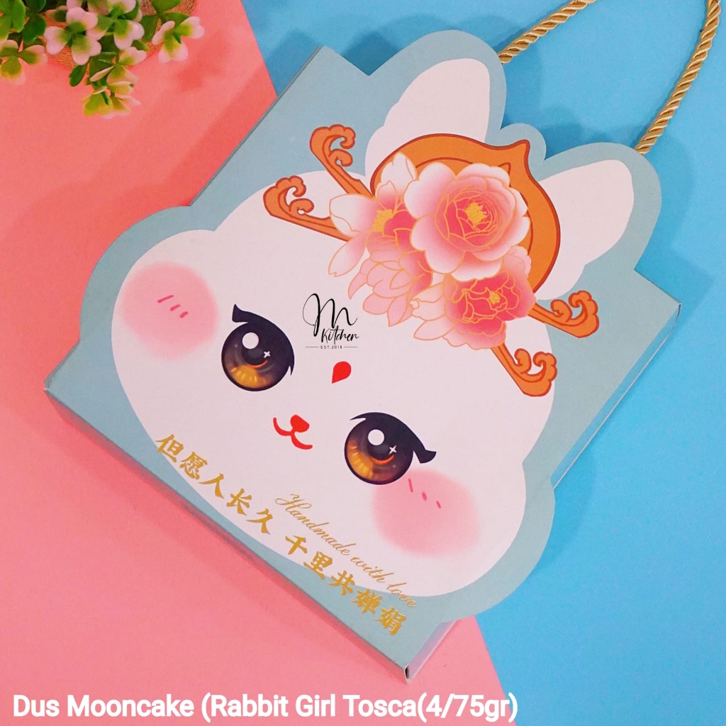 Box Mooncake Rabbit Girl Tosca (4/75gr) / Box Mooncake / Dus Mooncake