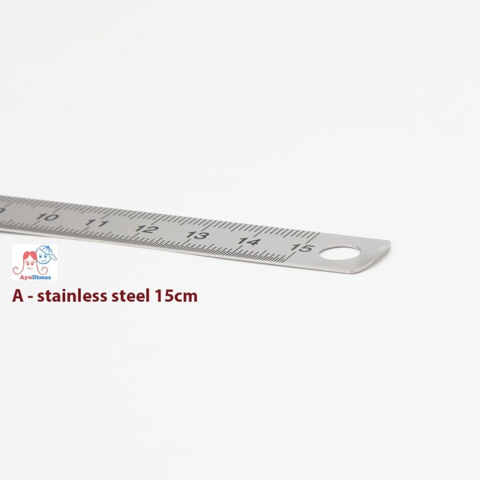 

Muji - stainless / alumunium / plastic RULER - penggaris - DDD