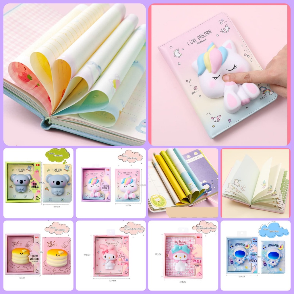 

PROMO - BUKU DIARY JOURNALING FREE SQUISHY | LUCU BINDER JOURNAL | PLANNER BOOK CATATAN HARIAN ANAK SEKOLAH | MOTIF SANRIO KARTUN | NOTEBOOK MEMO | BUKU DIARY SQUISHY | FREE SQUISHY | MURAH UNIK KADO LUCU ULANG TAHUN