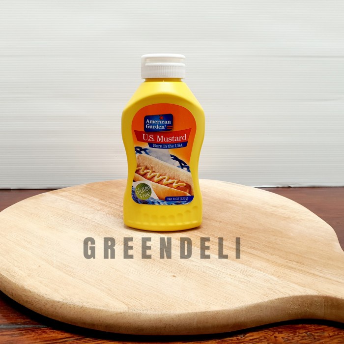 

US Mustard American Garden 227 Gram