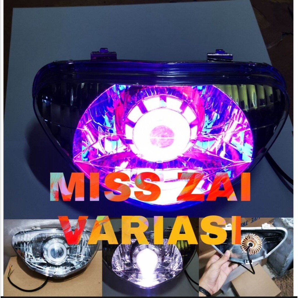 REFLEKTOR LAMPU DEPAN MIO SPORTY PROJIE