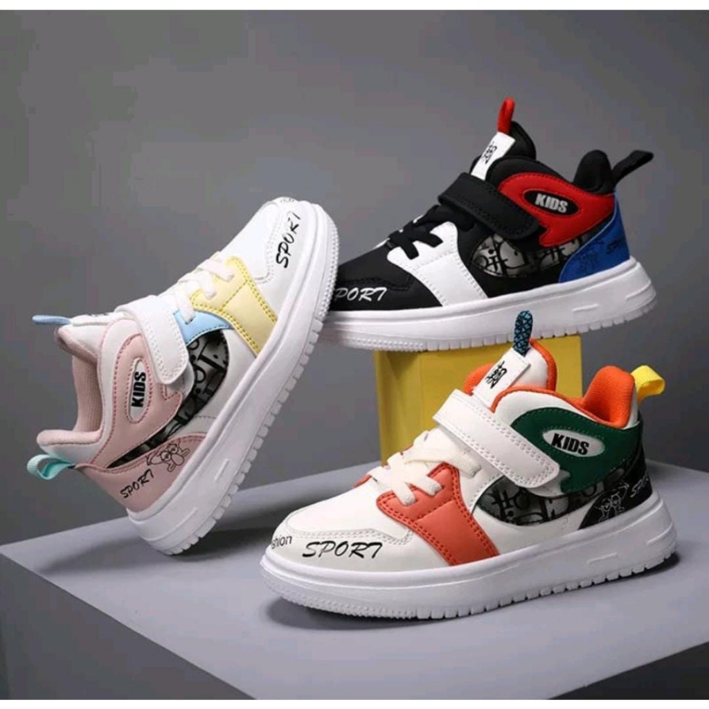 Sepatu Sneakers Anak-Anak Sepatu Kids Sport anak laki perempuan SPORT SQUIDWARD