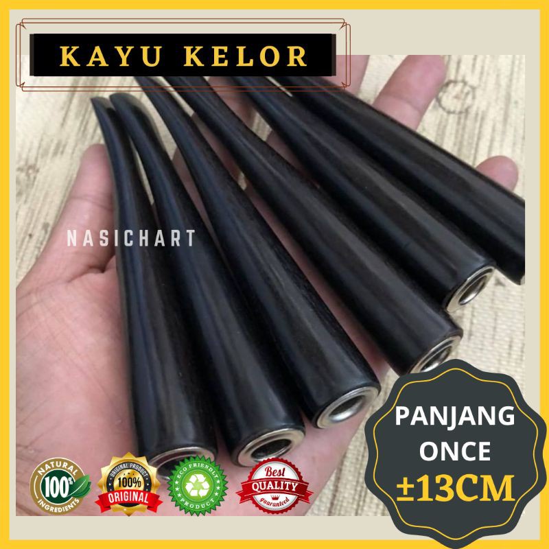 Once Kayu Hitam Pipa Rokok Kayu Kelor Hitam