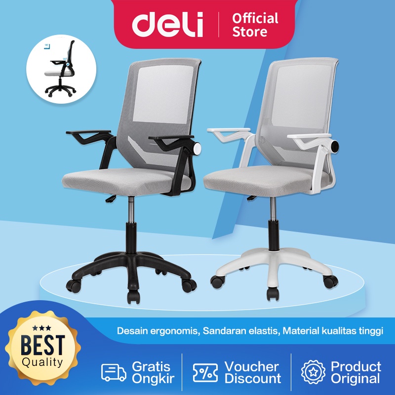 Deli Kursi Kantor / Kursi Kerja Jaring - E4931