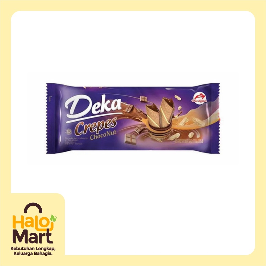 

Deka Crepes Choco Nut Biskuit [100 g]