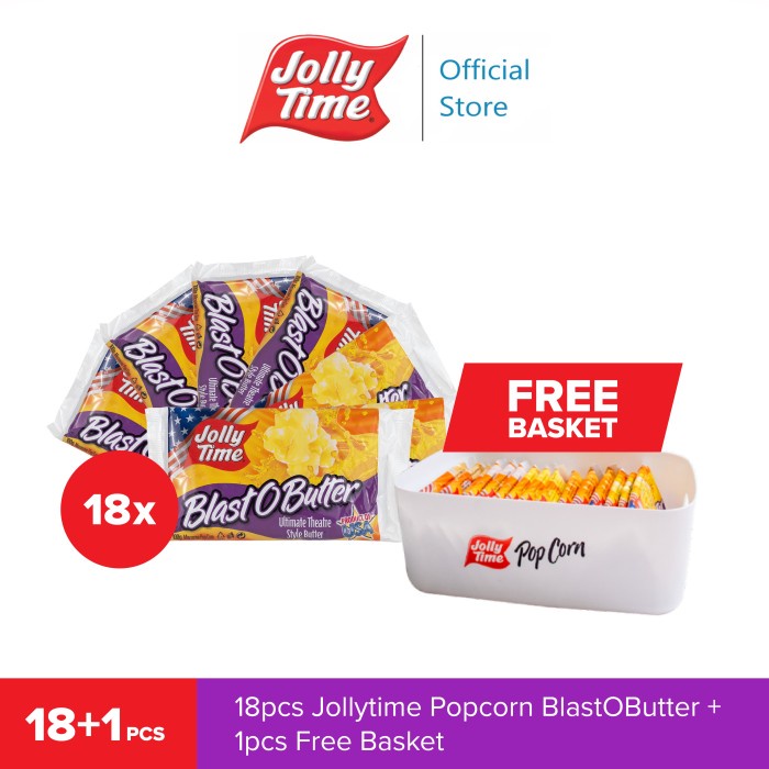 

[SUKSES] 18pcs Blast O Butter Jolly Time Microwave Popcorn Product Of USA