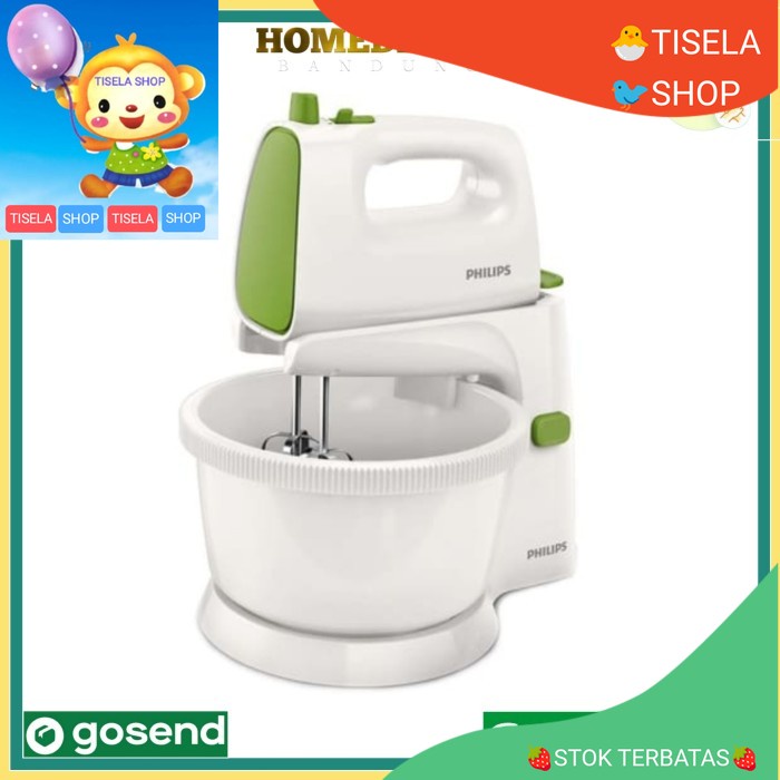 Philips Mixer Hr1559 - Hijau / STAND MIXER PHILIPS 170W GREEN HR1559/4