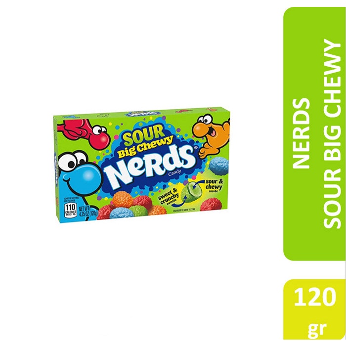 

Nerds Sour Big Chewy - permen lunak nerds impor usa