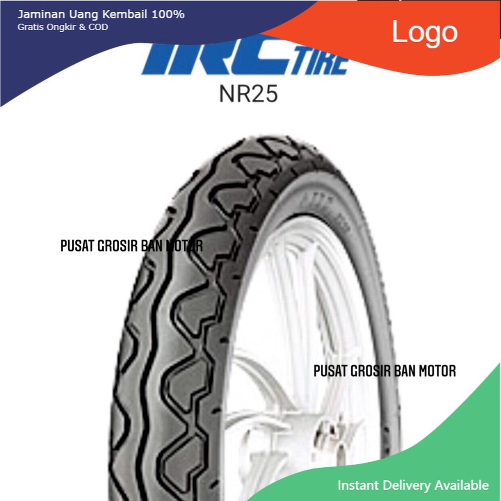 Ban Motor IRC NR 25 ( NR25 ) 275-17 ( Tubetype ) Ban Luar 2.75 17 (berkualitas)