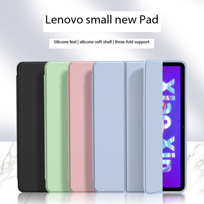 tri-fold Flip silikon case Lenovo xiaoxin pad 11 2024 (non pen holder)