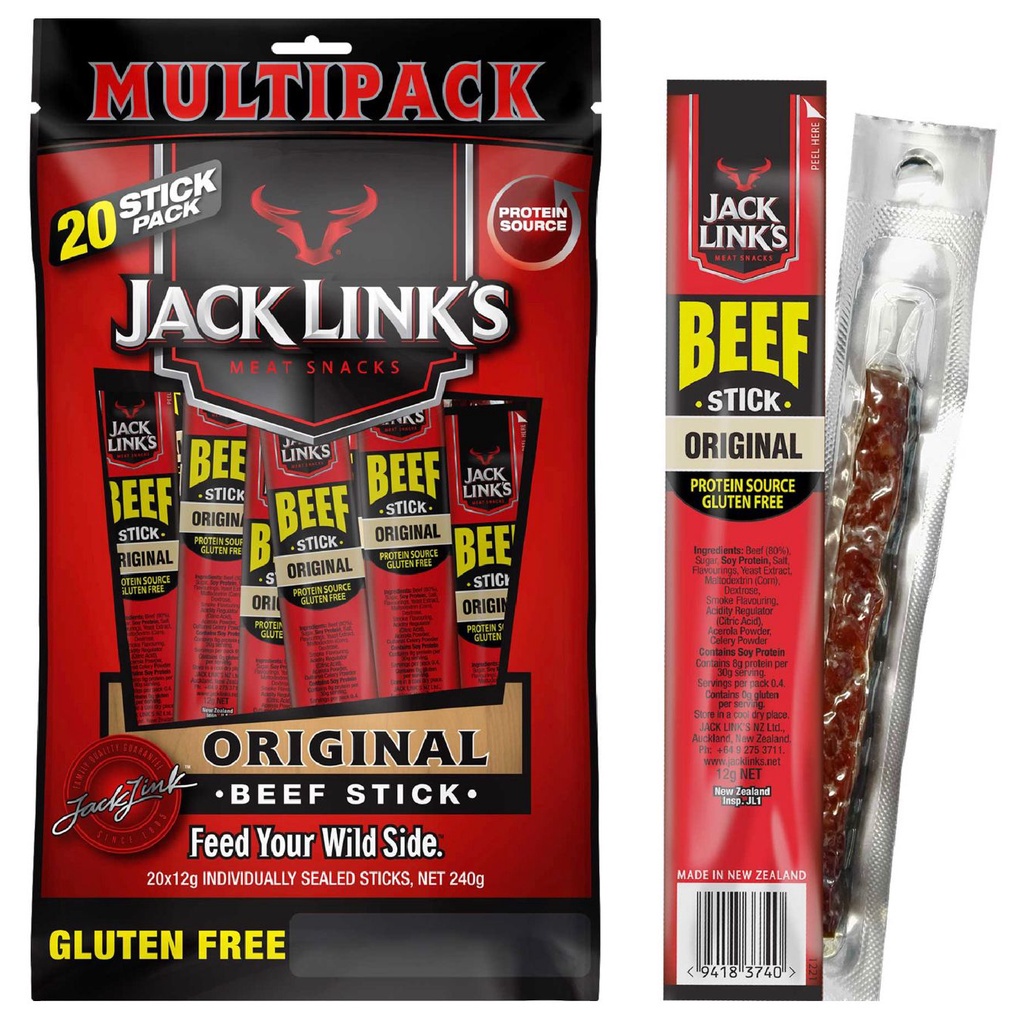 

Jacklinks Beef Stick Original / Peppered