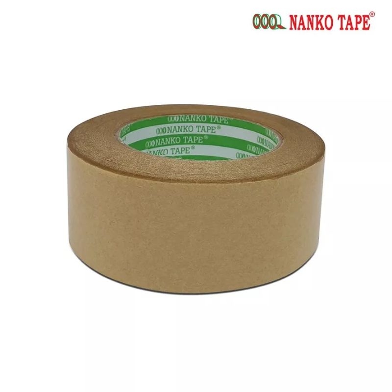 

[MEDAN] Nanko Kraft Tape Lakban Kertas Coklat 48mm x 50m [DELLSO]