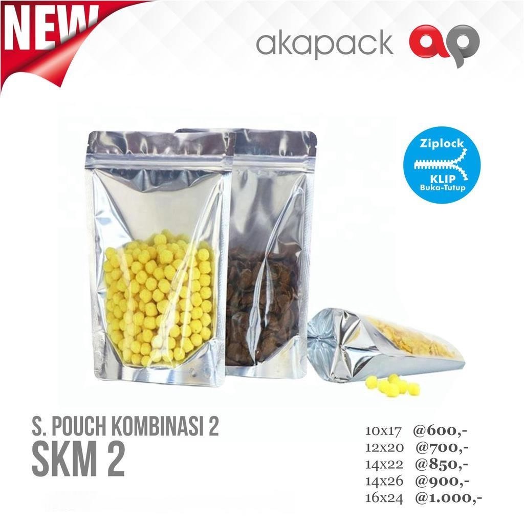 Jual Standing Pouch Metalize (SKM2) Kemasan Makanan Ringan / Snack