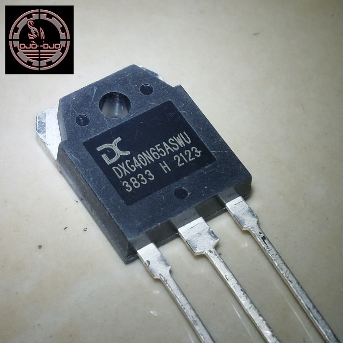 DXG40N65ASWU To-3p DXG 40N65 ASWU DX G40N65 IGBT 40A 650V Transistor
