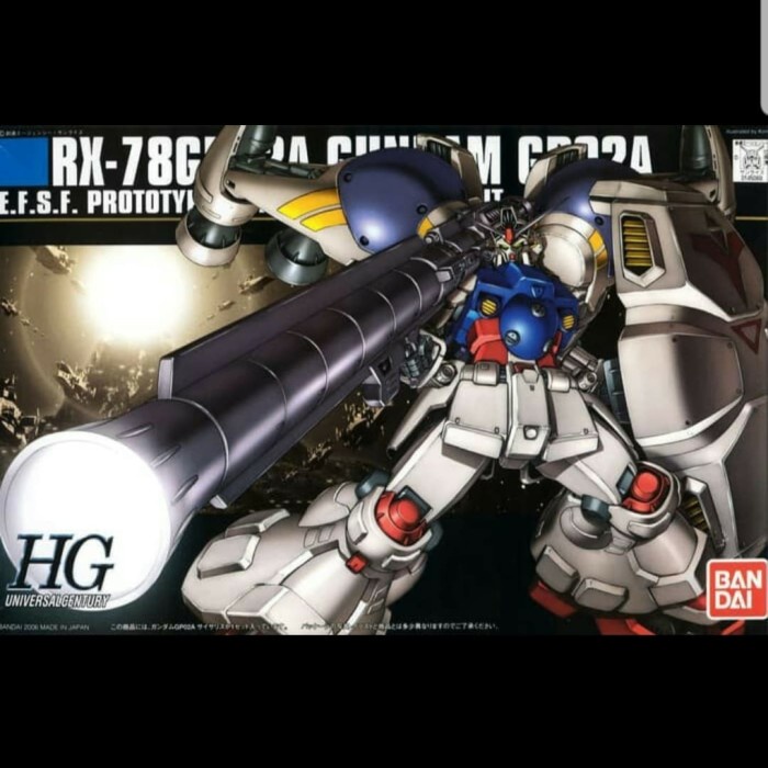 Bandai HG HGUC 1/144 Gundam RX-78 GP02A Physalis GP 02A + stand base