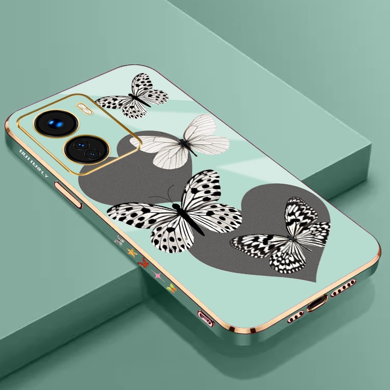 Casing 6D Plating Soft Case hp for Vivo Y16 Y15 case Y15a Y15c Y15s vivi vivoY16 vivoY15 vovo vivoY1