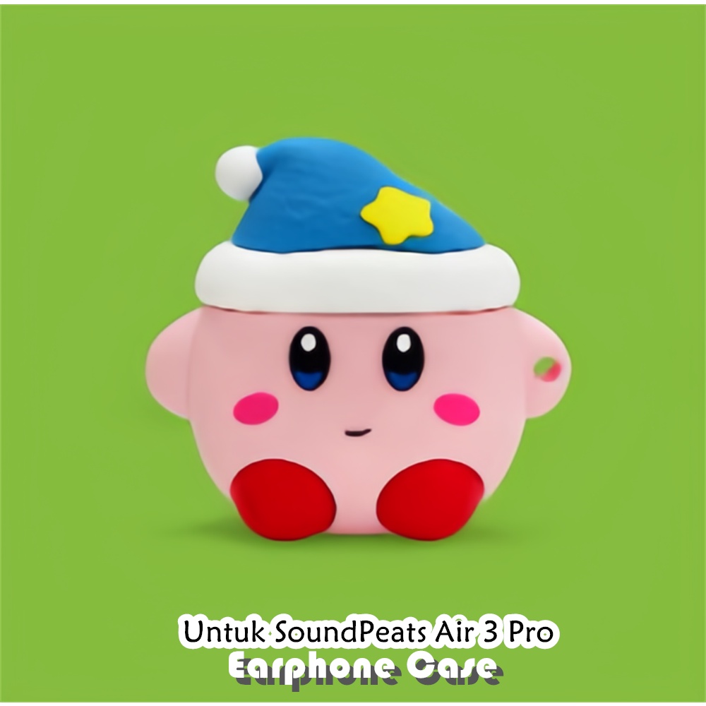 Parity Untuk SoundPeats Air 3 Pro Case Kartun Puppy & Jahit Soft Silicone Kasus Telpon telinga Earph