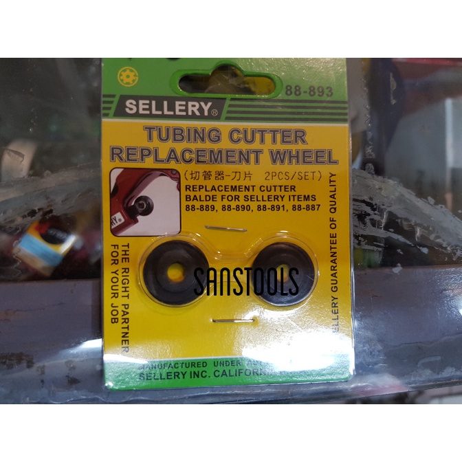 

Tiff Sellery 88-893 mata pisau spare blade tube cutter pemotong potong pipa
