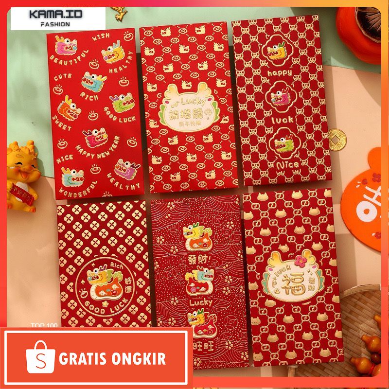 

Angpao Imlek / ANGPAO IMLEK PREMIUM BAHAN TEBAL - ANGPAU IMLEK SHIO NAGA 2024 - AMPAO PANJANG PREMIUM