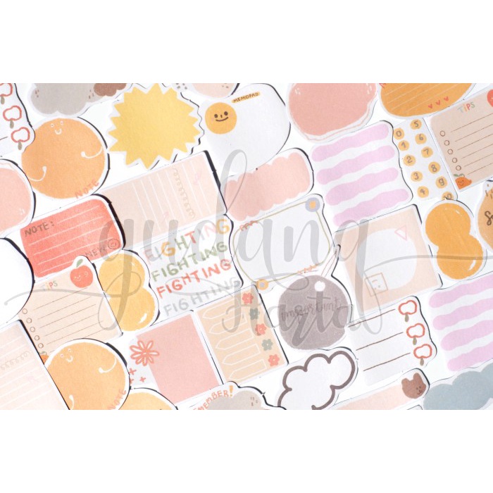 

Stiker Agenda Kaleng Sticker Memo Note Unik DIY Scrapbook GH 303491