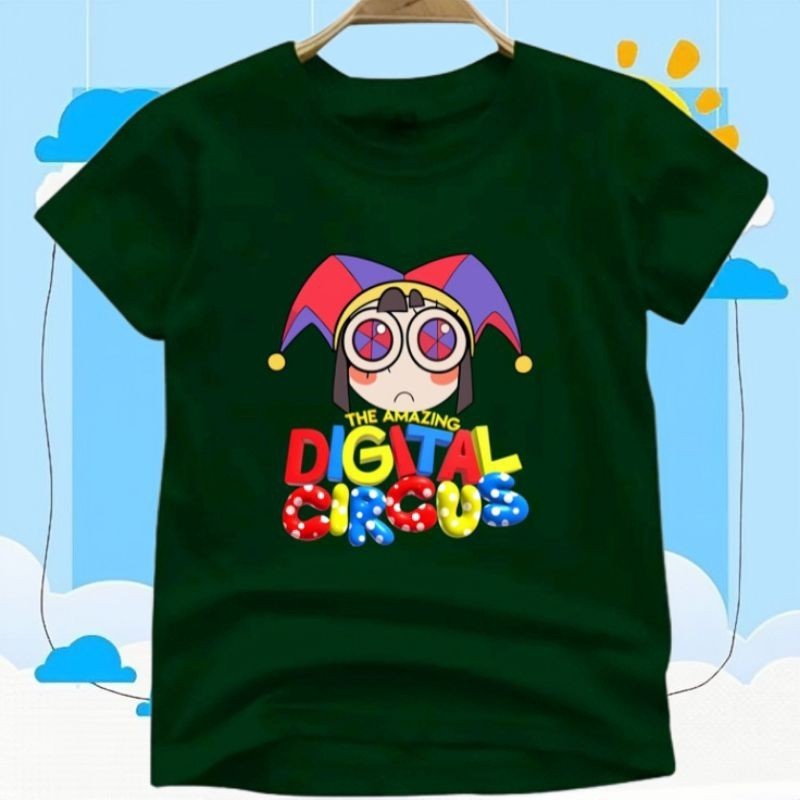 Baju Anak Digital Circus ( 2-10 Tahun ) Untuk Cewek Cowok