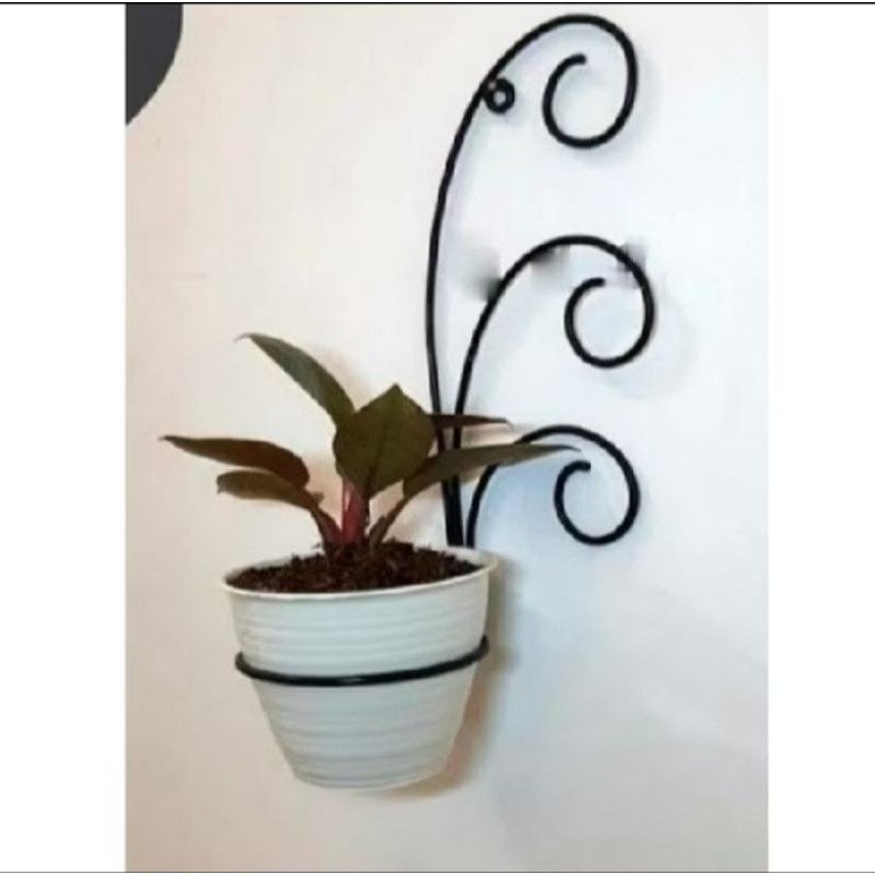 Rak Pot Gantung / Rak Pot Bermotif Keren