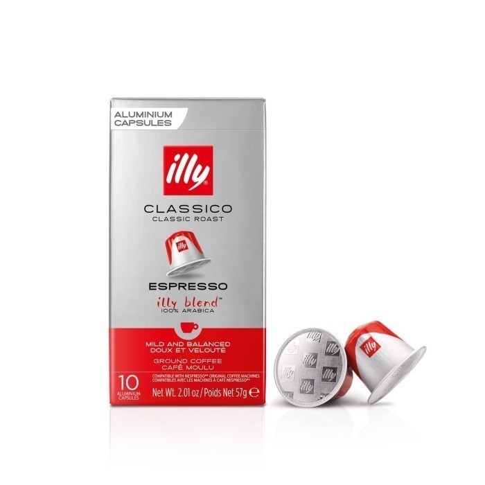 

READY STOCK!!! Illy Classico Nespresso Coffee Capsule - Classic Roast - Isi 10 Kapsul - Classico