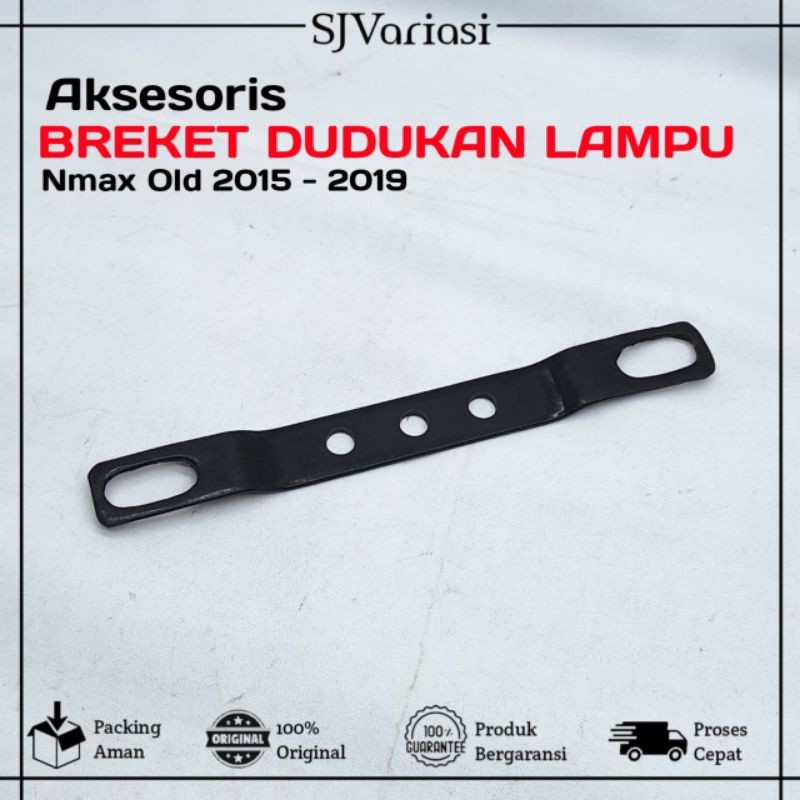 Breket Foglamp Nmax | Breket Dudukan Lampu Tembak D2 Laser Nmax Lama 2015 - 2019