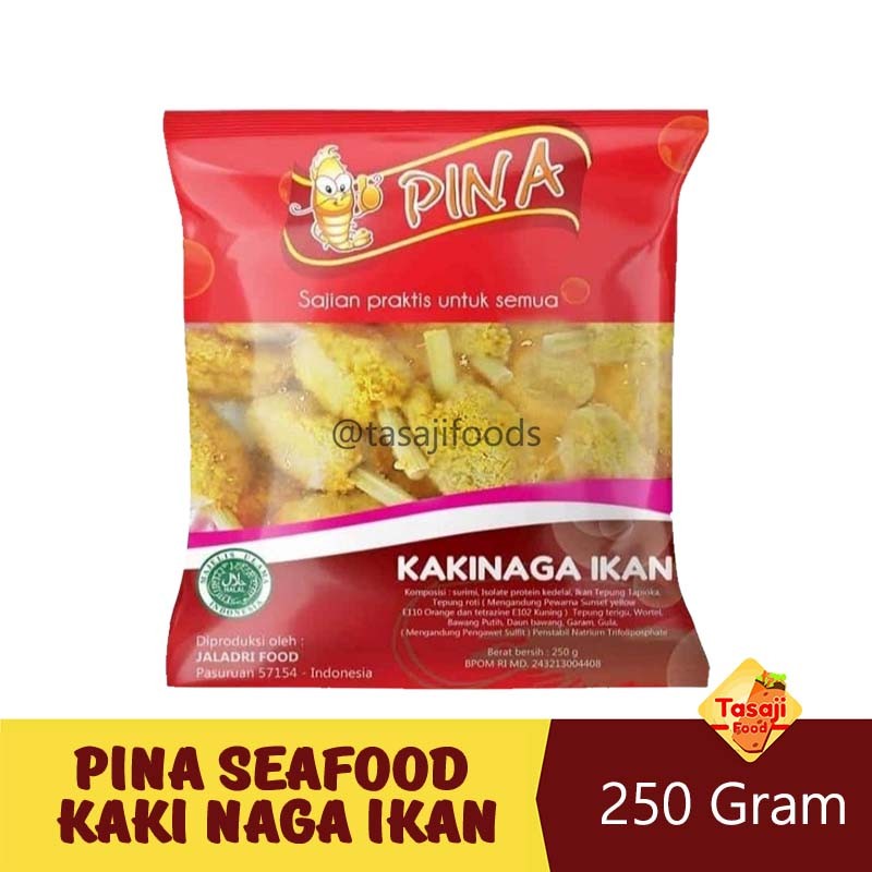 

Pina Kaki Naga Ikan 250 Gram - Frozen Food