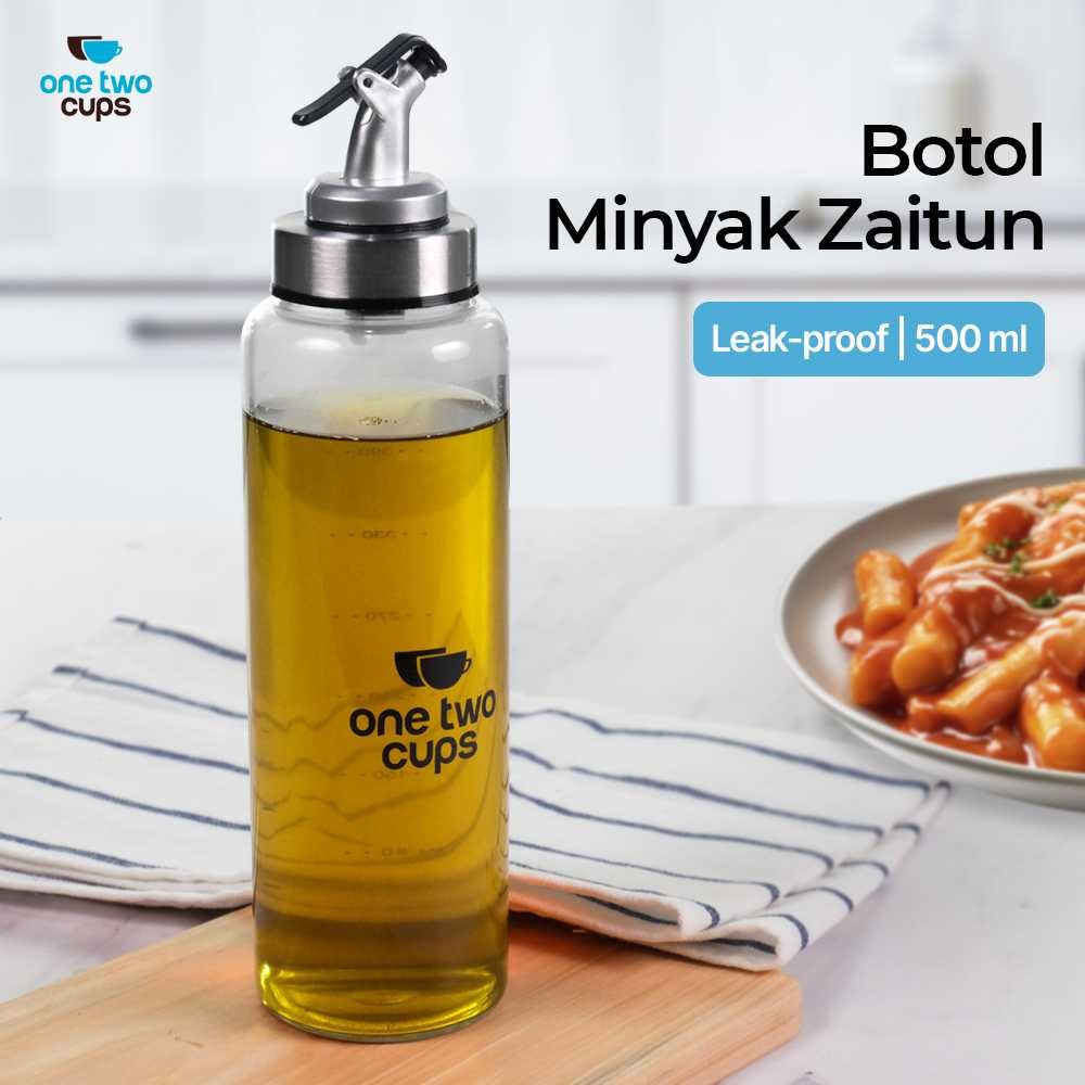 

promo anniversary Februari One Two Cups Botol Minyak Olive Oil Bottle Leak-proof - CW199 grosir_majujaya