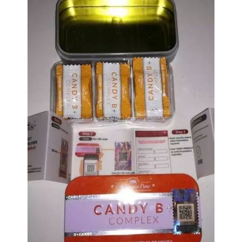 

C4NDY / PERMEN R4S4 JERUK B C0MPLEX B0X 12PCS 0RIGIN4L IMP0RT