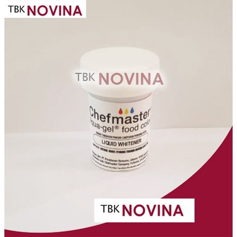 

CHEFMASTER LIQUID WHITENER / FOOD COLORING WHITE/ PEWARNA MAKANAN PUTIH