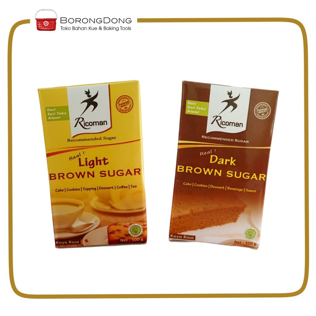 

Ricoman Brown Sugar 500 Gram
