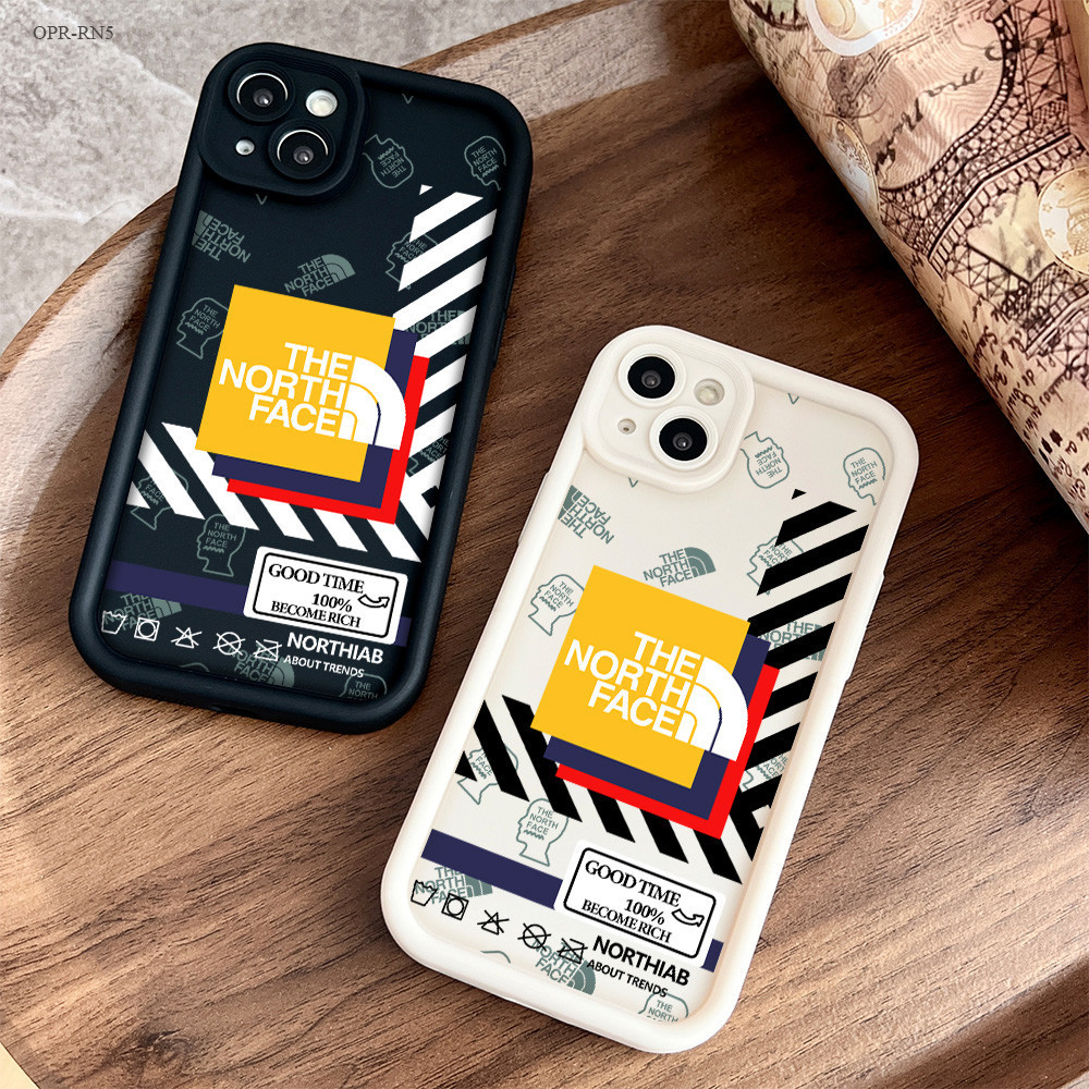 FavorCase  OPPO Reno 11 11F 8T 7 8 5 10 6 3 7Z 8Z 4F 4 5F F11 F9 F7 Pro 4G 5G Soft Case The North Fa