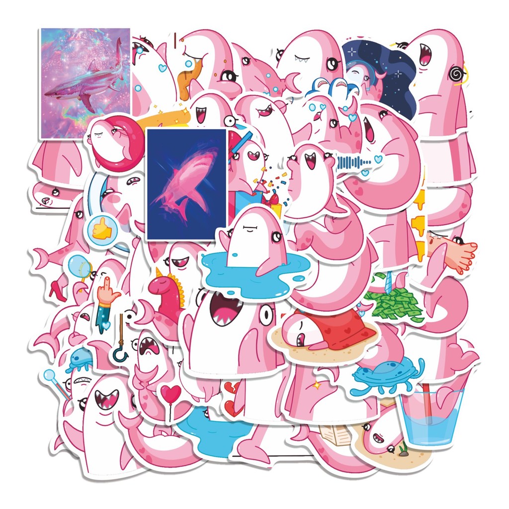 

COD 50 Pcs Stiker AKULINA Lucu Anti Air Untuk Dekorasi Notebook Sepeda Skateboard Handphone