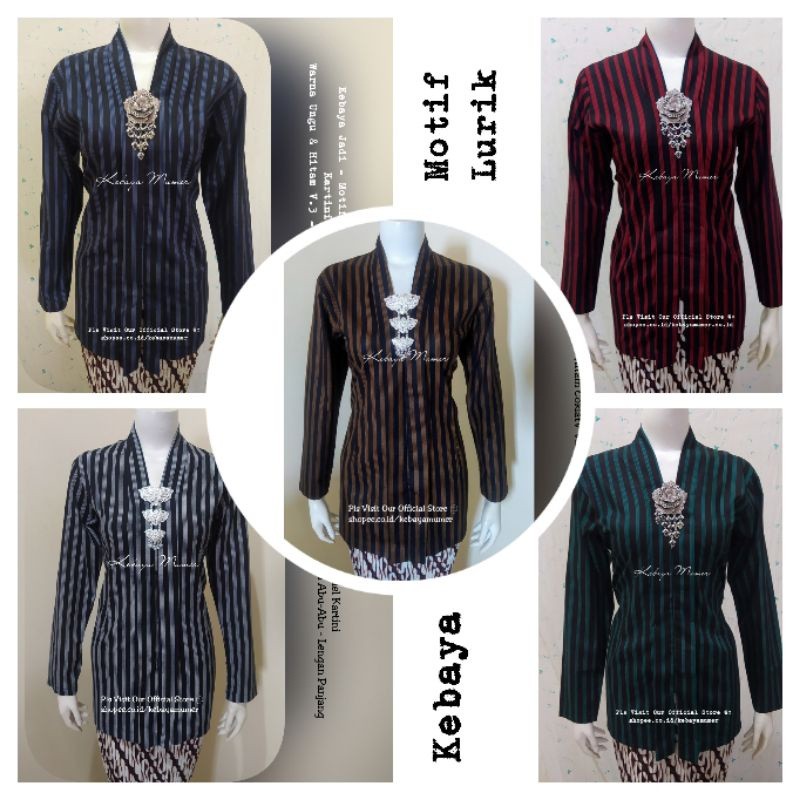 LURIK kebaya wanita Kebaya Lurik. Kebaya Kartini. Kebaya Jadi. Kebaya Lurik Jadi