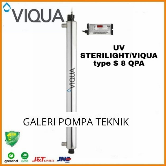 UV STERILIGHT-VIQUA S 8 QPA LAMPU UV STERILIGHT 8GPM