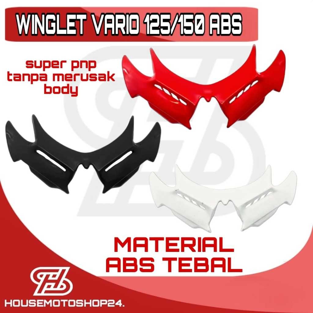 VARIO WINGLET VARIO PLASTIK WINGLET VARIO 125 WINGLET VARIO 150 WINGLET VARIO LED OLD WINGLET VARIO 