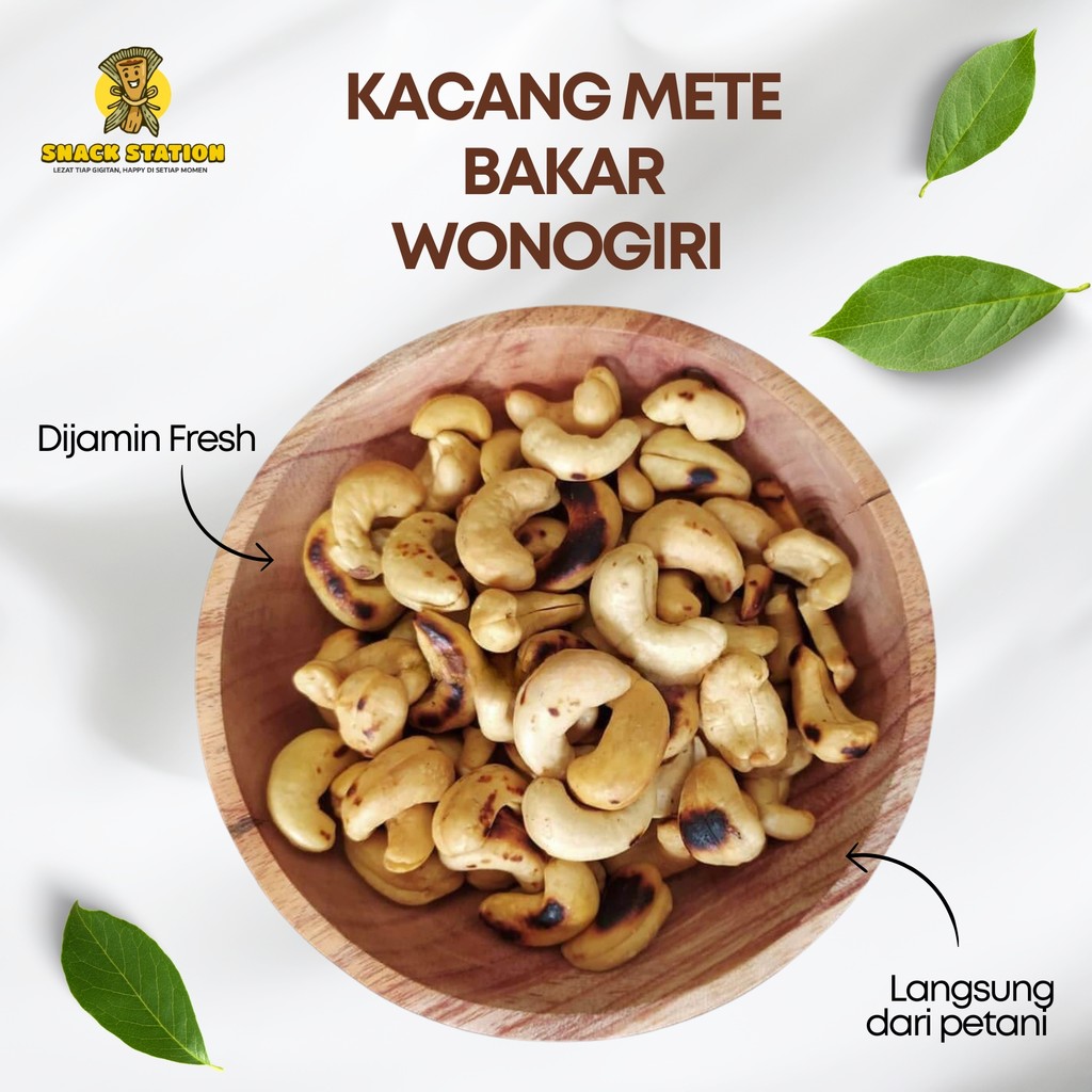 

Kacang Mete Bakar Mede Cashew Bakar - 500 gr