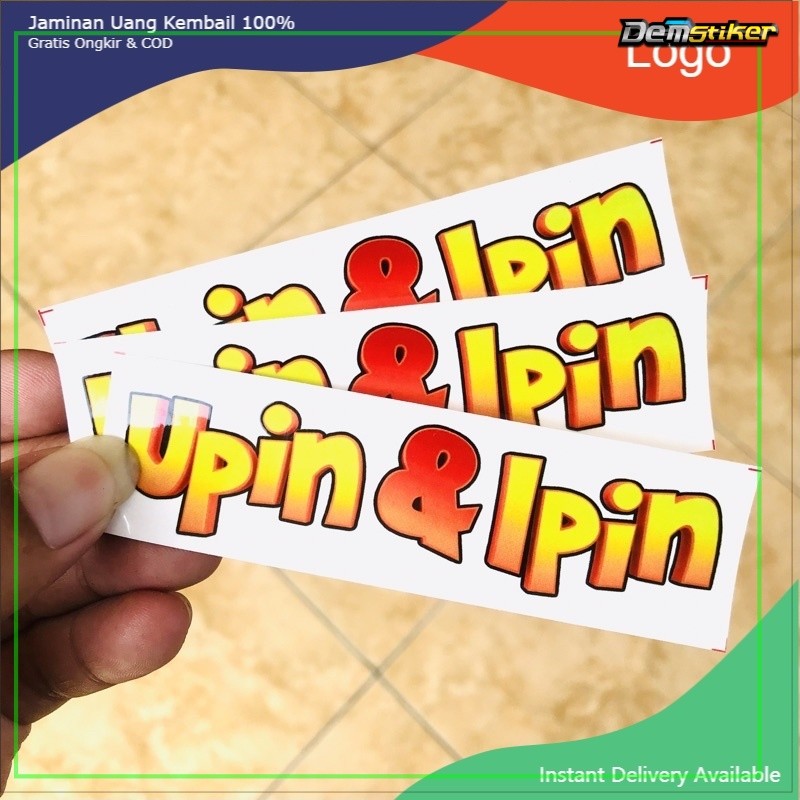 

Sticker Upin Ipin stiker kartun animasi bijian anti air