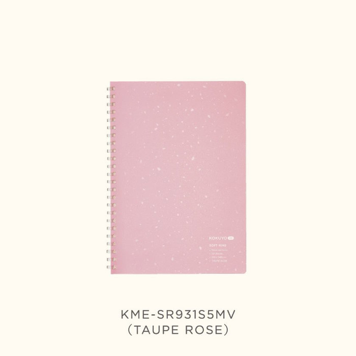 

Kokuyo ME Softring Notebook Grid A5 Light Colour - Fragile Mint