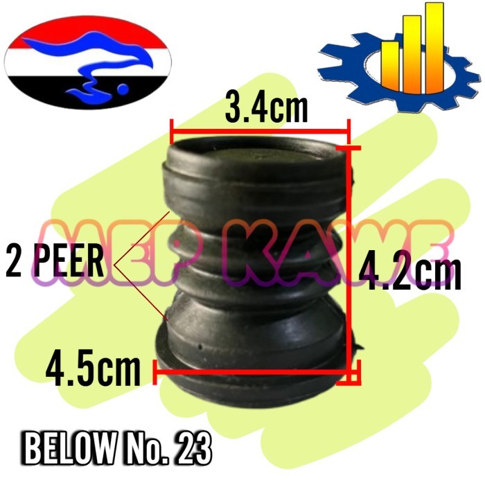 BELOW MESIN CUCI/ SEAL KARET PEMBUANGAN MESIN CUCI No.15 - No.23 - BELOW No.23