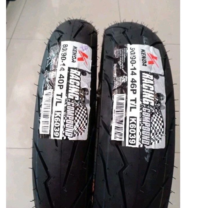 BAN LUAR TUBELESS KENDA RACING COMPOUND Ban Luar Motor Matic