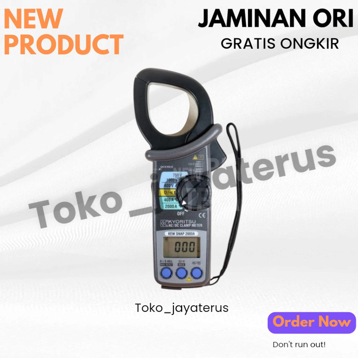 Digital Clamp Meter Kyoritsu 2003A original