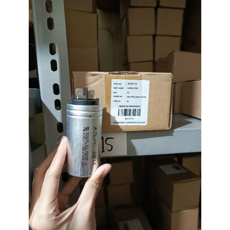 kapasitor ac panasonic 15uf original panasonic